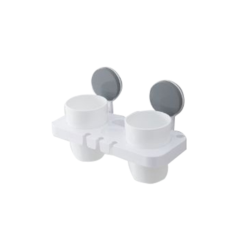 Powerful suction cup traceless wall-mounted toothbrush holder, bathroom wall-mounted storage rack, creative suction cup toothbrush cylinder, toothbrush rack Specification image
