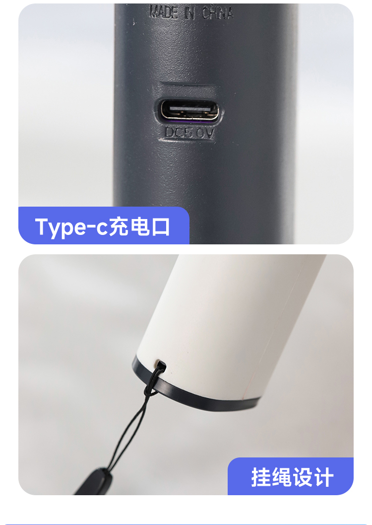 Cooling digital display charging fan, handheld fan, USB charging fan, small fan, mini fan pic 18