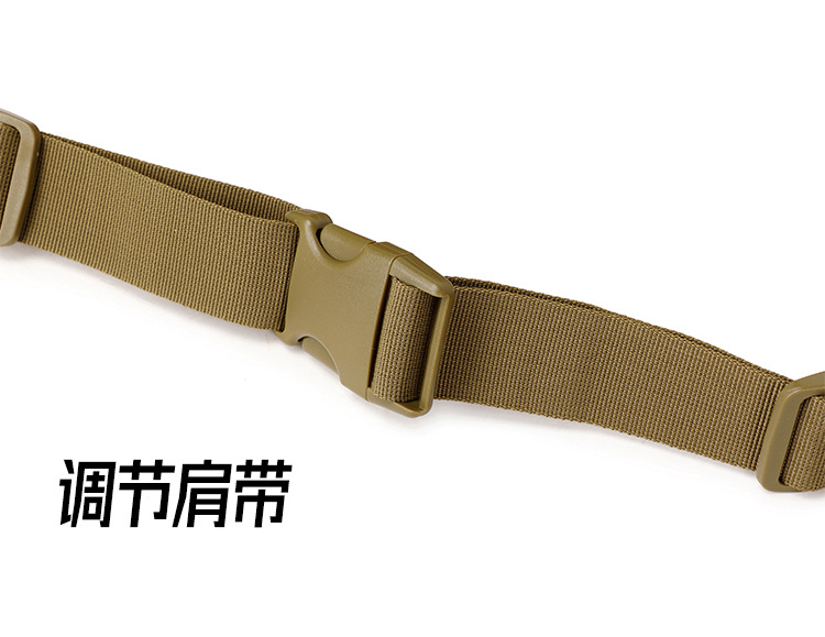 Sports waist bag, outdoor multi-functional tactical single-shoulder bag, men's sports chest bag, running and cycling crossbody bag, can be printed with logo detail image 12