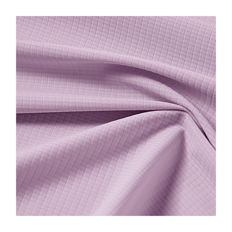 Nylon small checkered jacquard style fabric Specification image