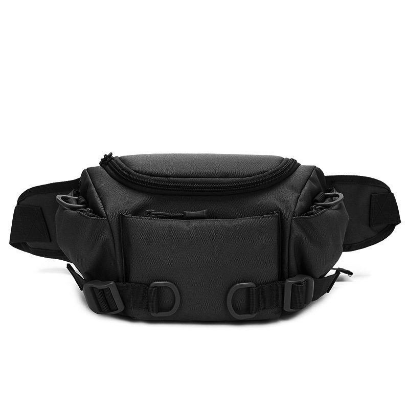 Men's sports waist bag, outdoor waist bag, large-capacity tactical bag, multi-functional running bag, wear-resistant mountaineering sports single-shoulder crossbody bag Application Scenario