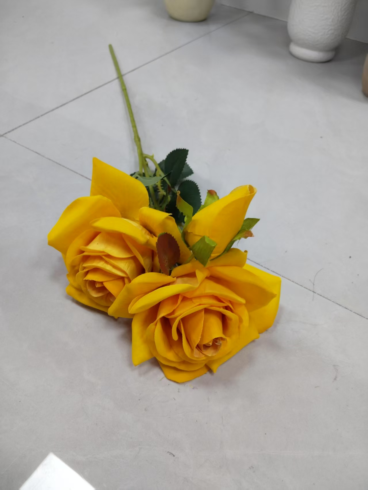 Flowers/玫瑰/仿真玫瑰花/花园/奔现花束产品图