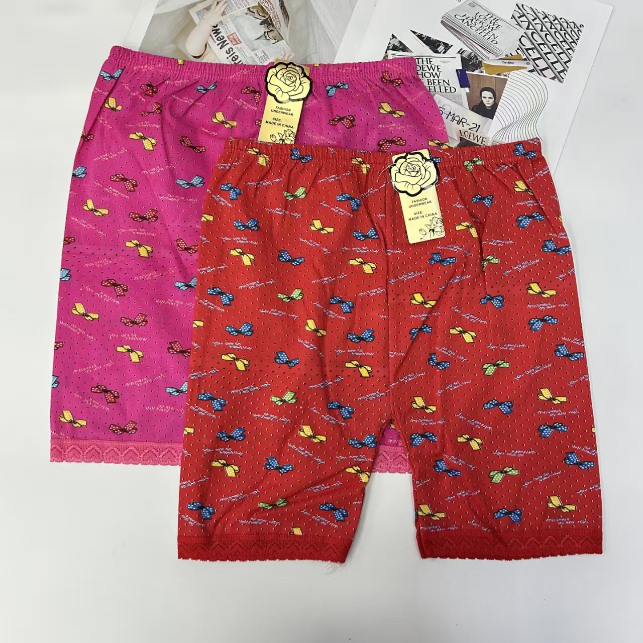 DD-8312 #31 pairs of foreign trade export Middle East and Africa girls' leg pants, girls' leggings, color-blocking printed leggings, lace edge leg pants, QNI Application Scenario
