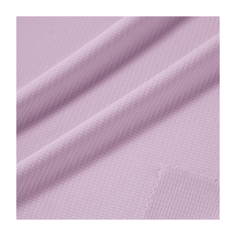 Nylon small checkered jacquard style fabric