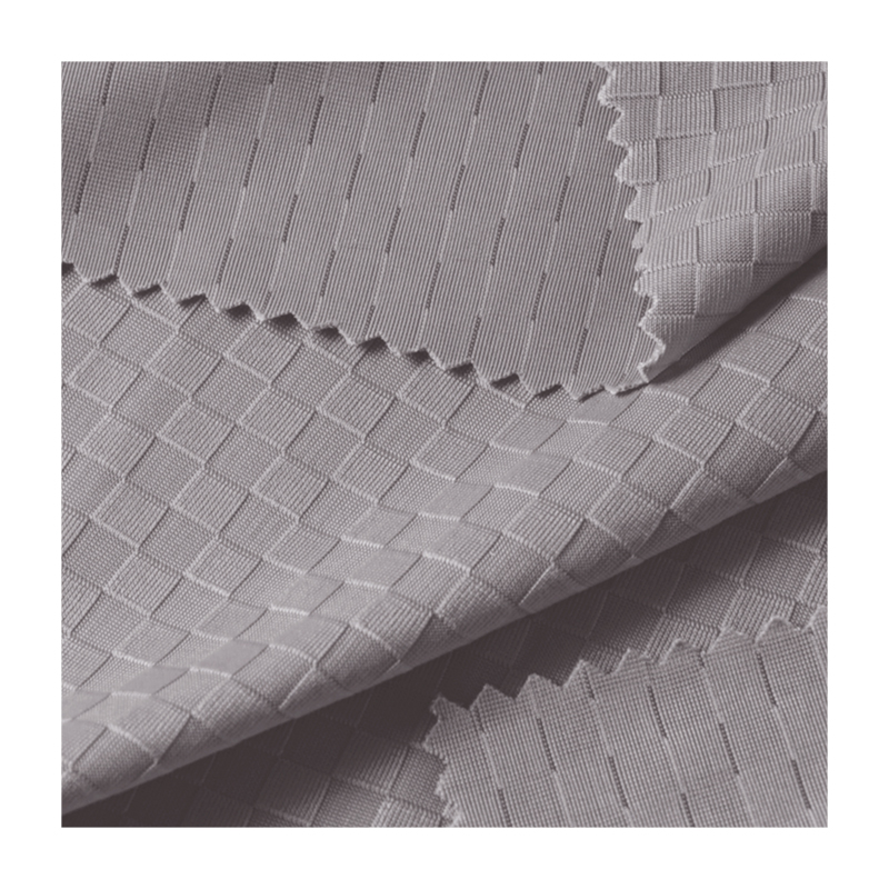 Nylon double-checked style fabric Specification image