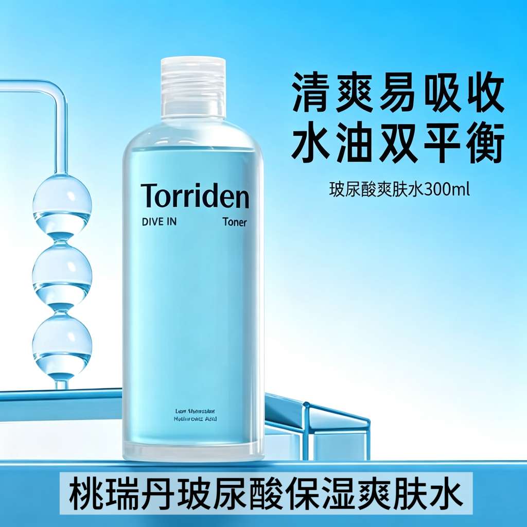 韩国Torriden桃瑞丹玻尿酸保湿爽肤水300ml 大瓶装补水保湿舒缓
