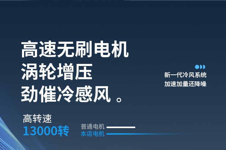 制冷数显充电风扇带灯无刷高速电机手持风扇折叠小风扇迷你风扇详情10