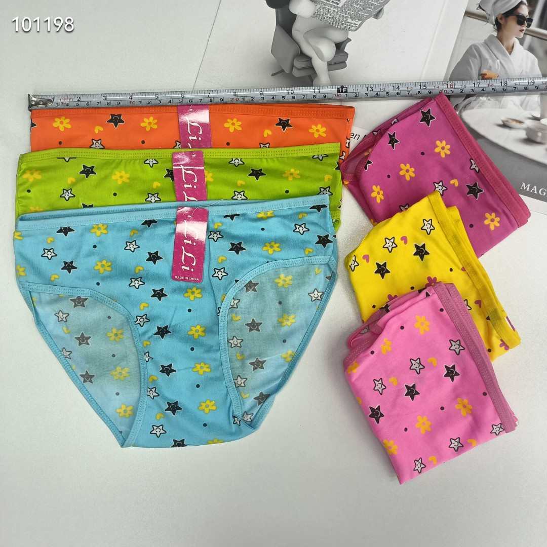 DD-1208# Export Underwear Women's Underwear Milk Silk Print Women's Underwear Sexy Hemmed Underwear Women's Briefs Underwear Underwear QNI Item Picture