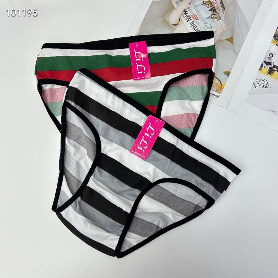 DD-8604# export underwear, women's underwear, milk silk screen printed women's underwear, striped underwear, women's briefs, underwear, underwear are selling well in Africa, South America, QNI Application Scenario
