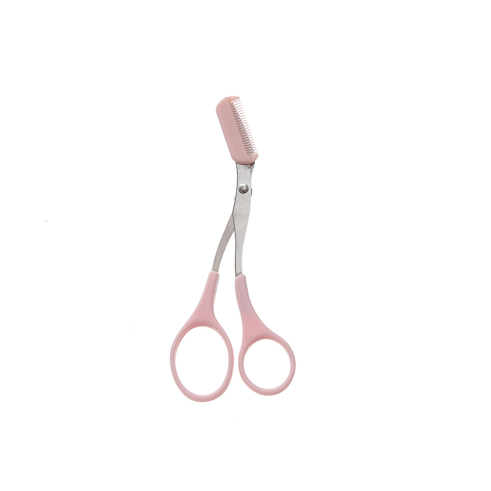 With eyebrow comb, eyebrow clipper, eyebrow clipper combination eyebrow shaping tools, eyebrow trimmer, eyebrow shaping knife Item Picture
