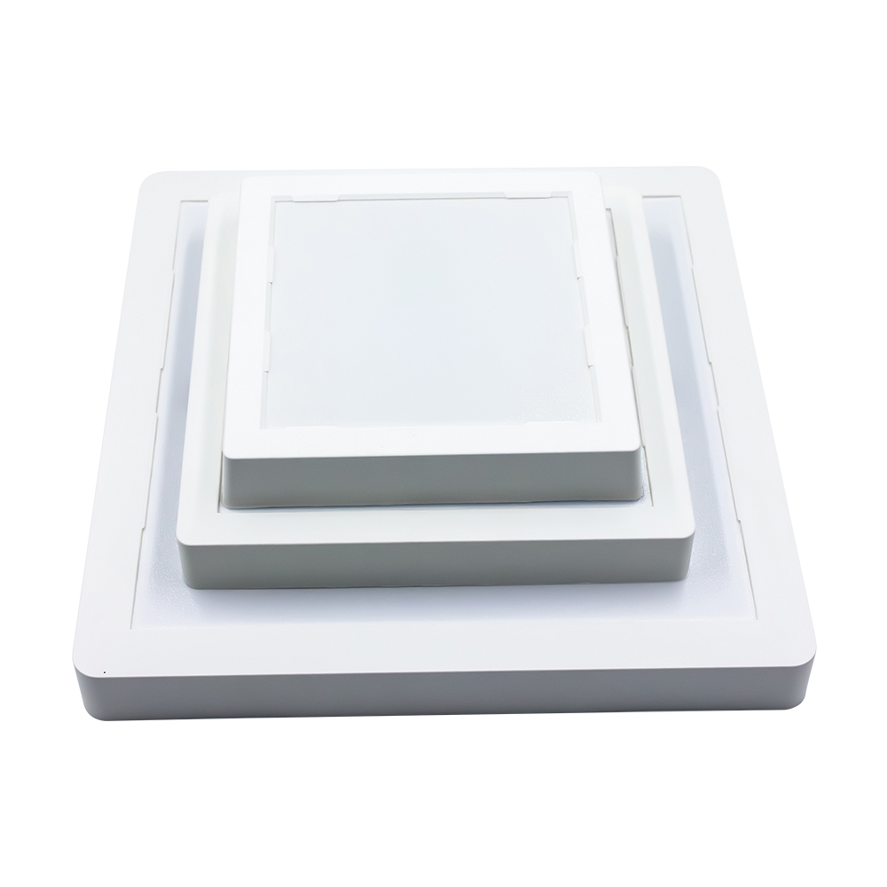 白色方形嵌入式LED吸顶灯客厅灯灯具灯饰主体