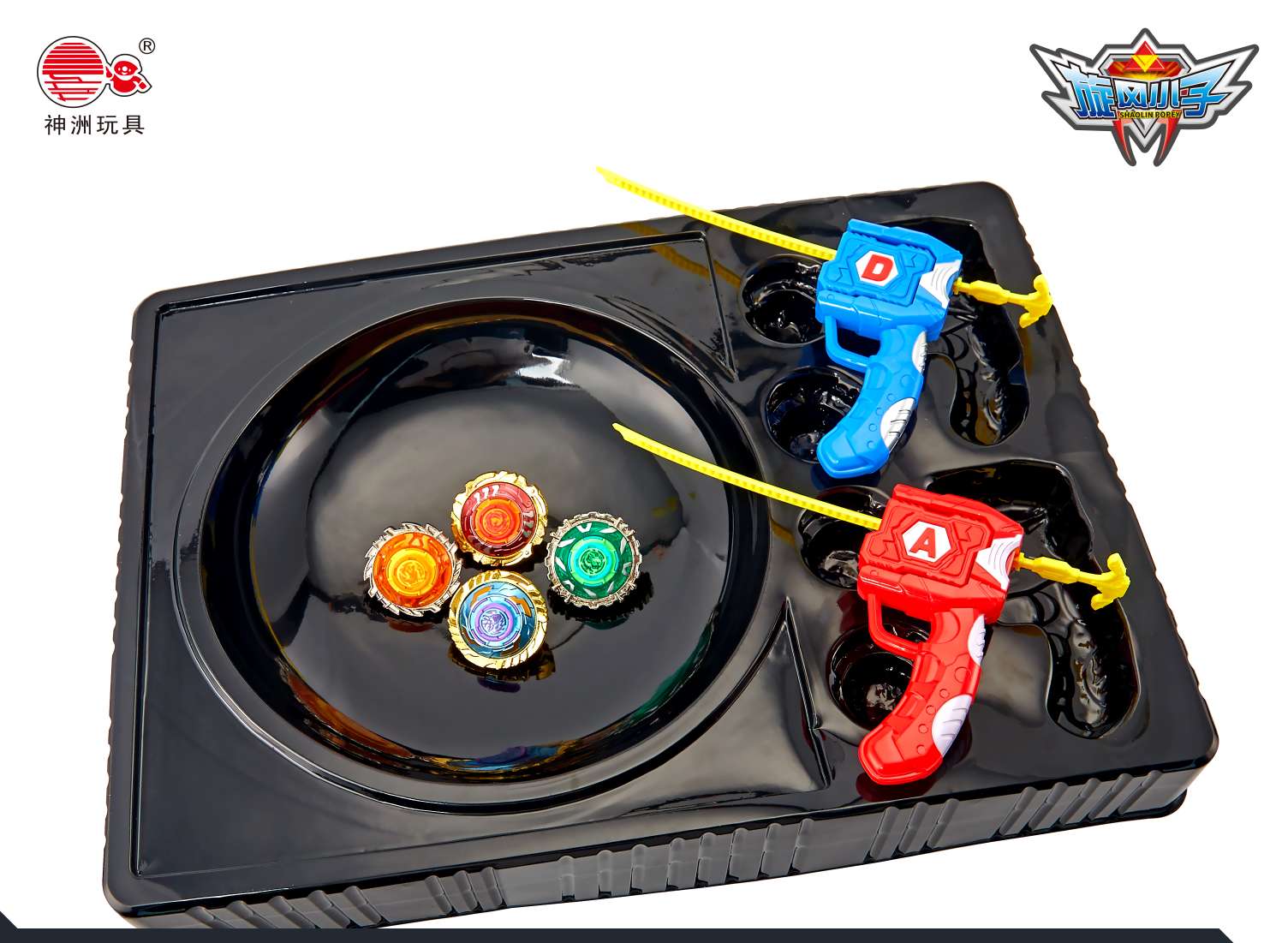 Gyro sports and leisure traditional toy Gyro toy 180g Gyro set gift box for two-player battle Specification image