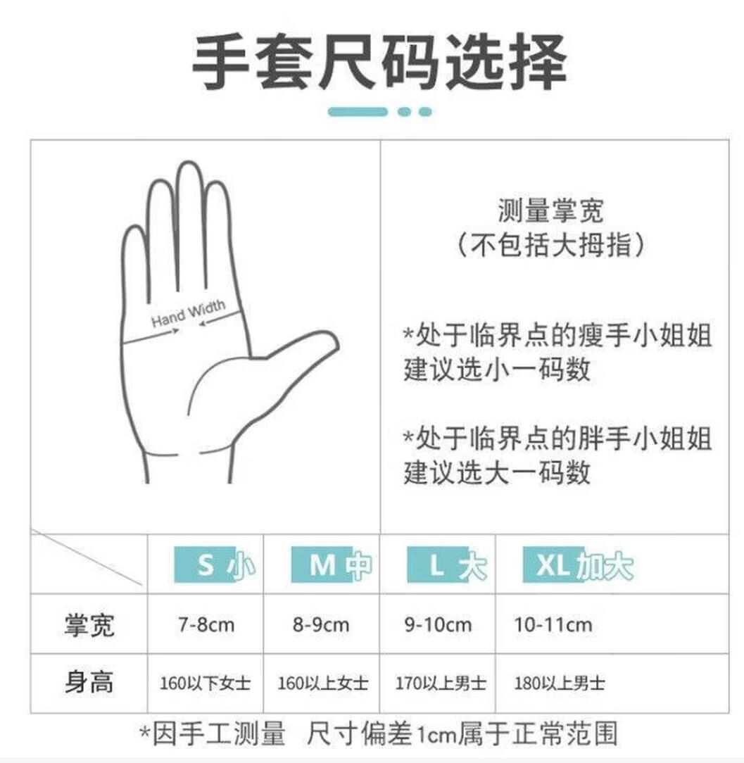 一次性手套实物图