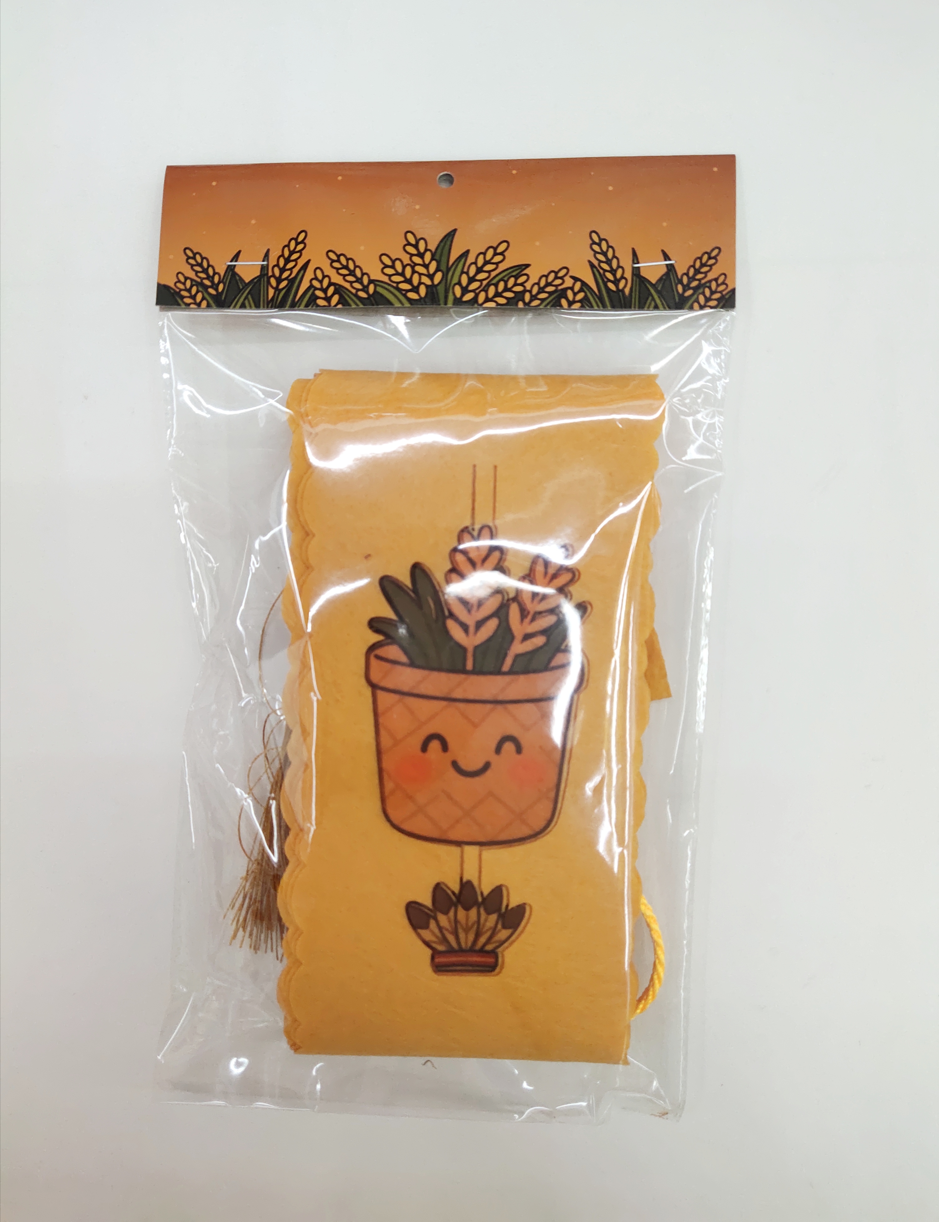 丰收节拉旗房间装饰用品长2.9m宽10.2cm工艺布节庆装饰道具产品图