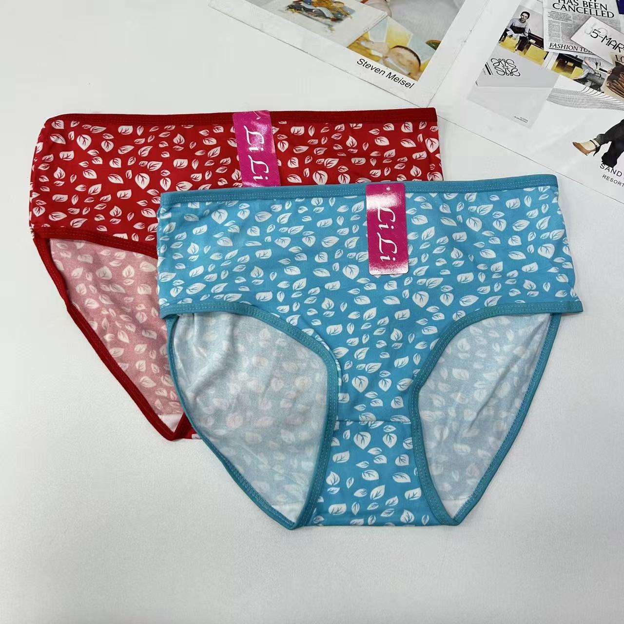 DD-322# export underwear, women's underwear, milk silk screen printed women's underwear, women's briefs, underwear, underwear are selling well in Africa, South America, QNI Application Scenario