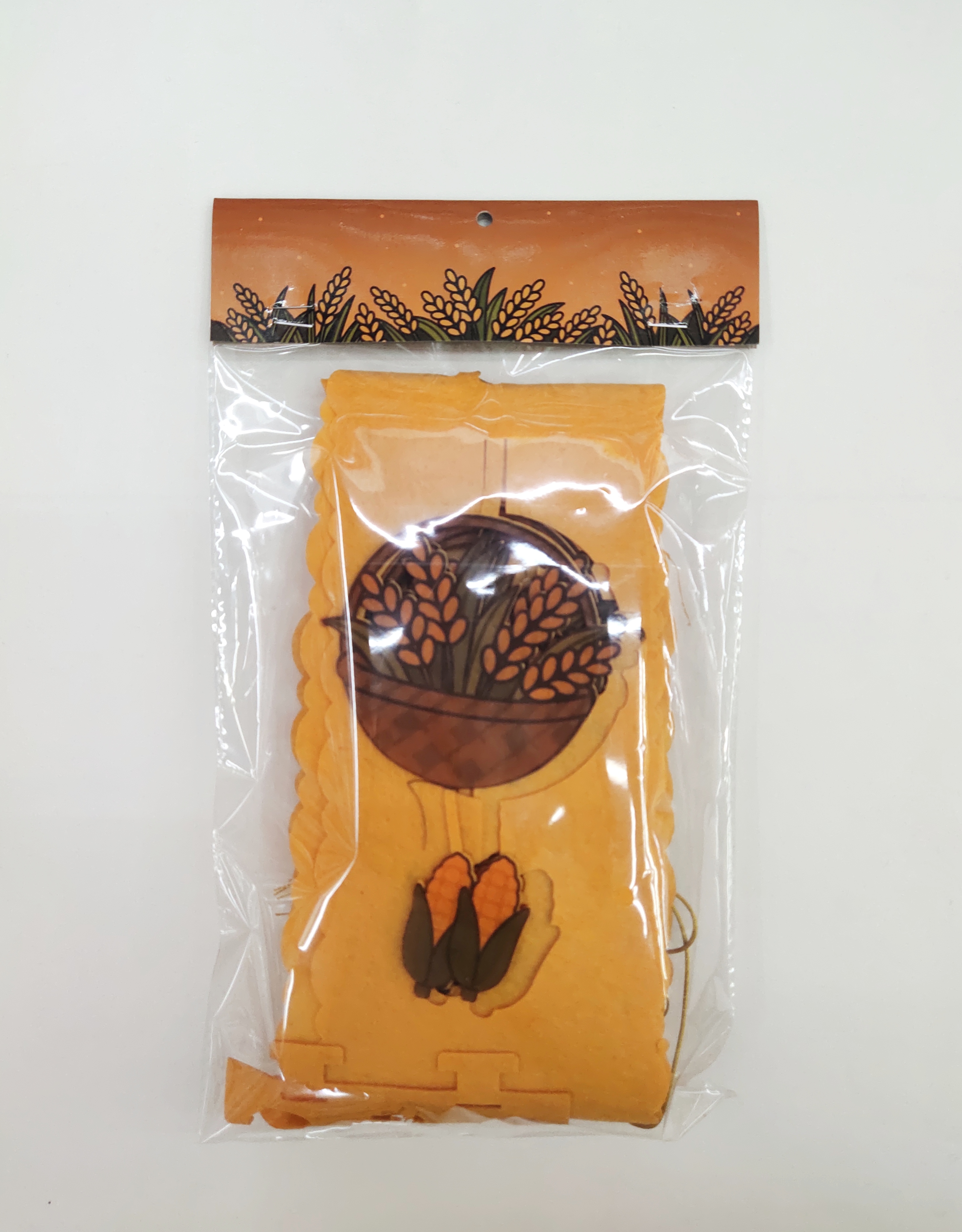 丰收节拉旗房间装饰用品长2.9m宽10.2cm工艺布节庆装饰道具细节图