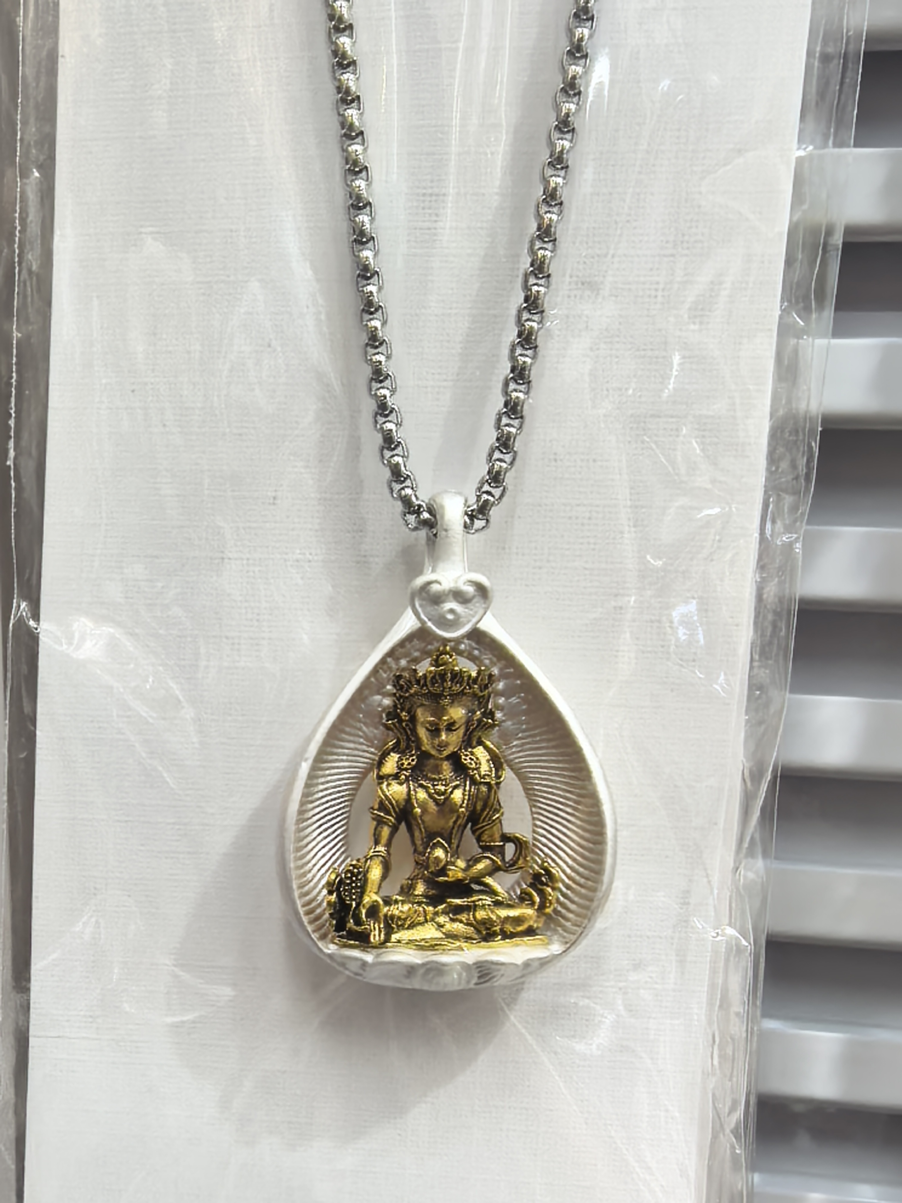 Buddha pendant necklace