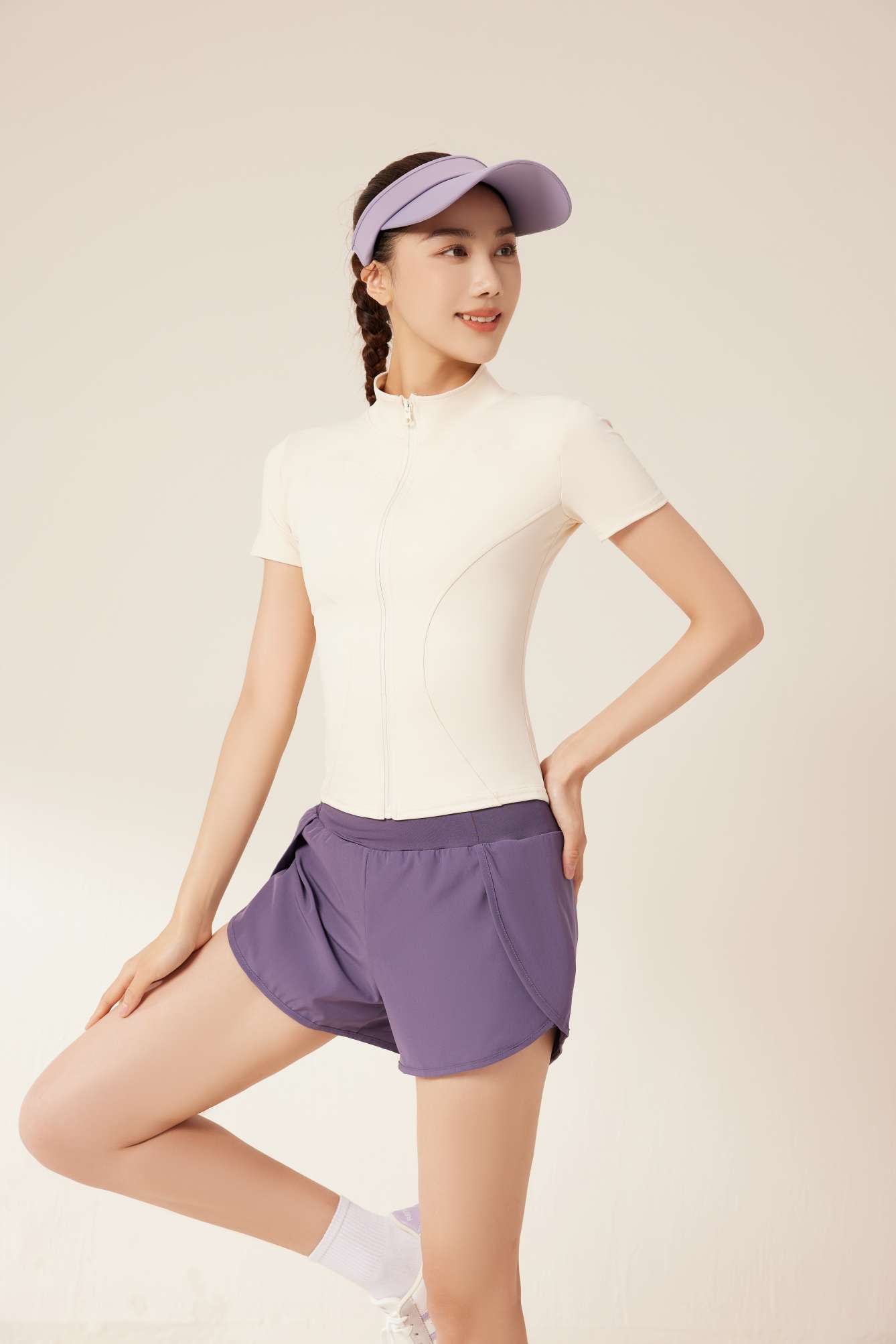 瑜伽服实物图