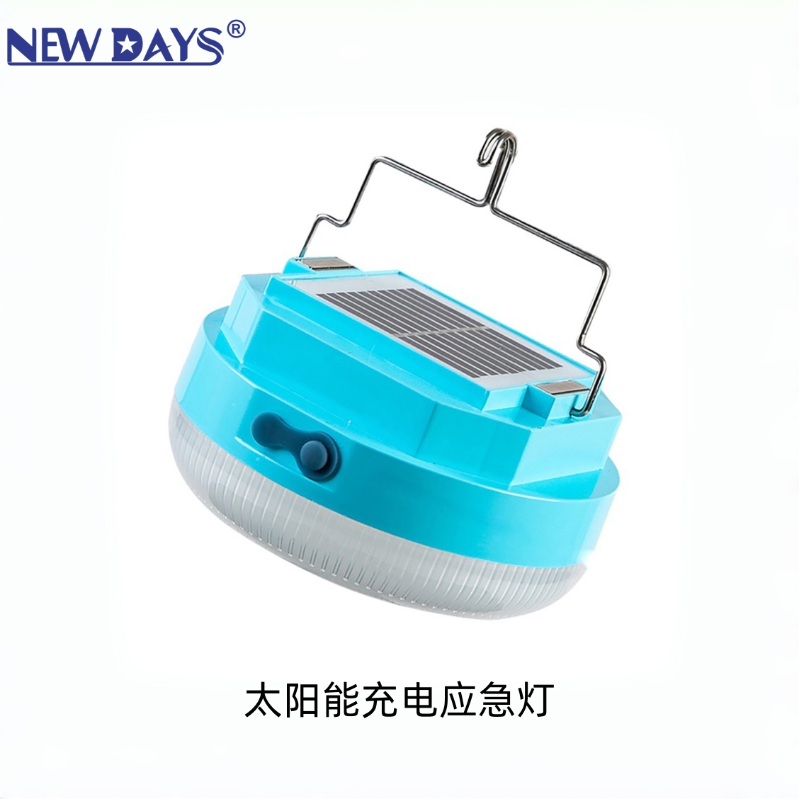 NEWDAYS marca transfronteriza nueva luz solar led luz de campamento portátil USB recargable luz de emergencia luz al aire libre luz colgante de larga duración