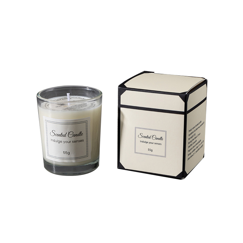 Gift box set of scented candles, high-end glass cups, soy candles, smokeless scented candles, birthday gifts and souvenirs Specification image