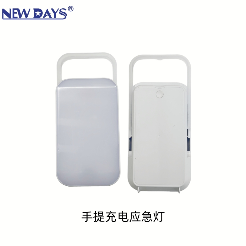 NEWDAYS品牌跨境新款led灯泡小白手提充电灯，配USD接口充电线，户外应急照明灯露营灯应急灯露营灯图