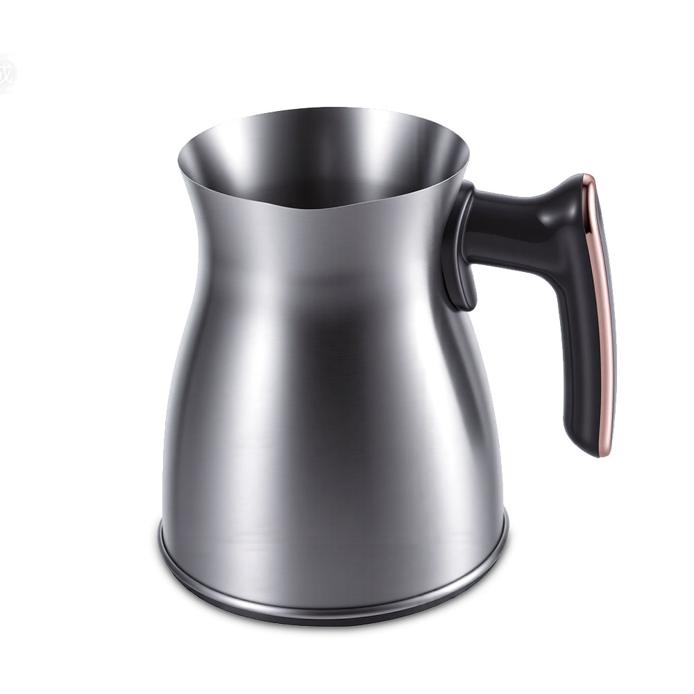 RAF European standard cross-border Turkish coffee pot, double cups, 0.3L touch temperature display coffee machine, multi-functional hot milk pic 14