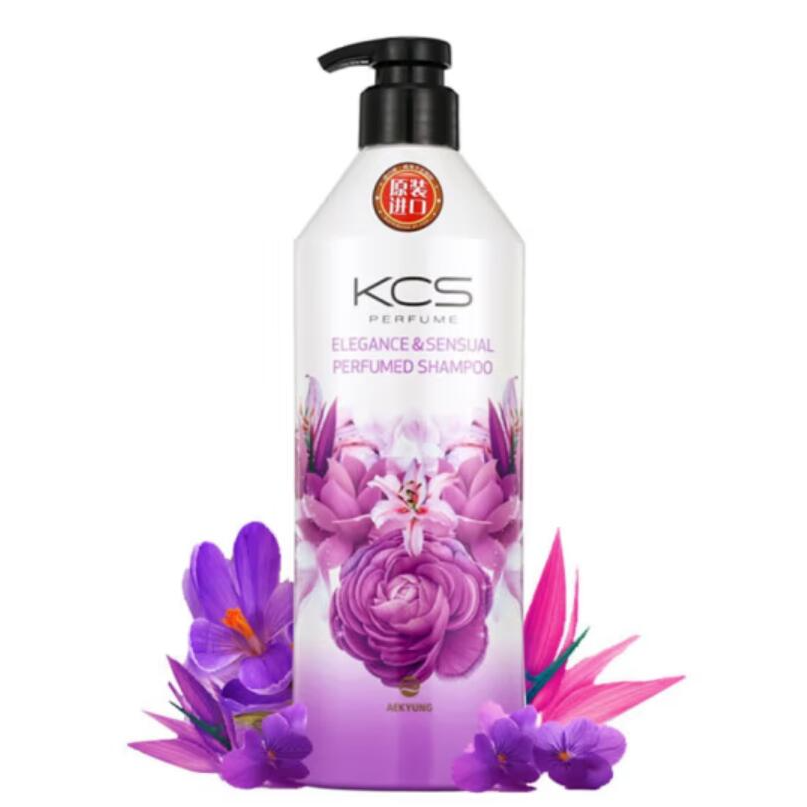 Free shipping! Korean Aijing Kexisi Shampoo 600ml Oil-control and Fragrant Shampoo, smooth and refreshing Application Scenario