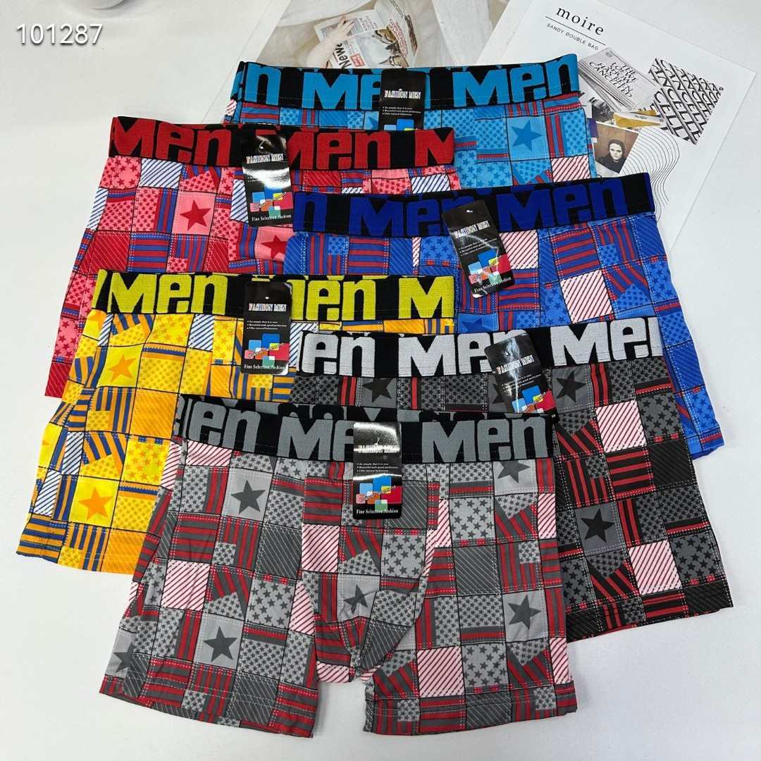 DD-0030-2# 30-head men's underwear for export to the Middle East and Africa. Men's briefs are comfortable and breathable. Men's briefs are printed. Men's QNI Item Picture