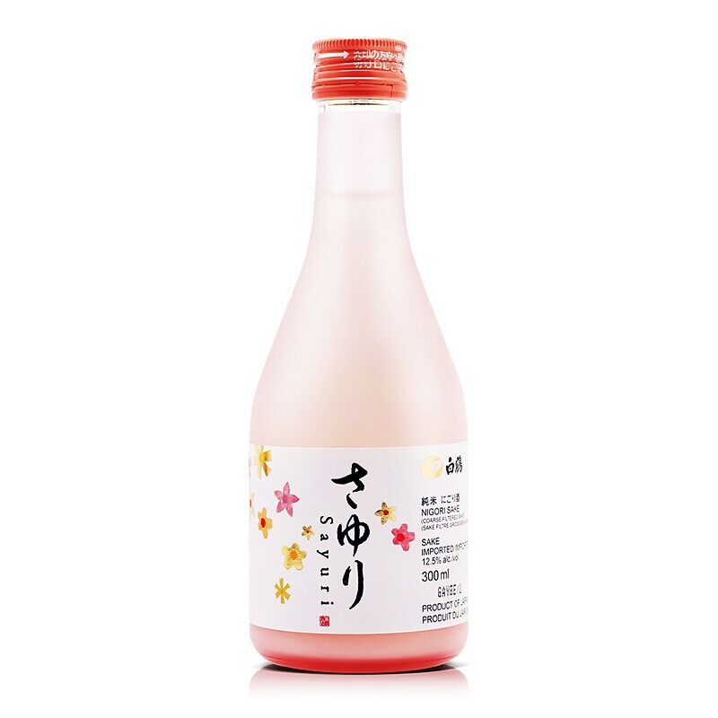 包邮！日本原装进口神户白鹤小百合清酒300ml 低度纯米清酒发酵酒