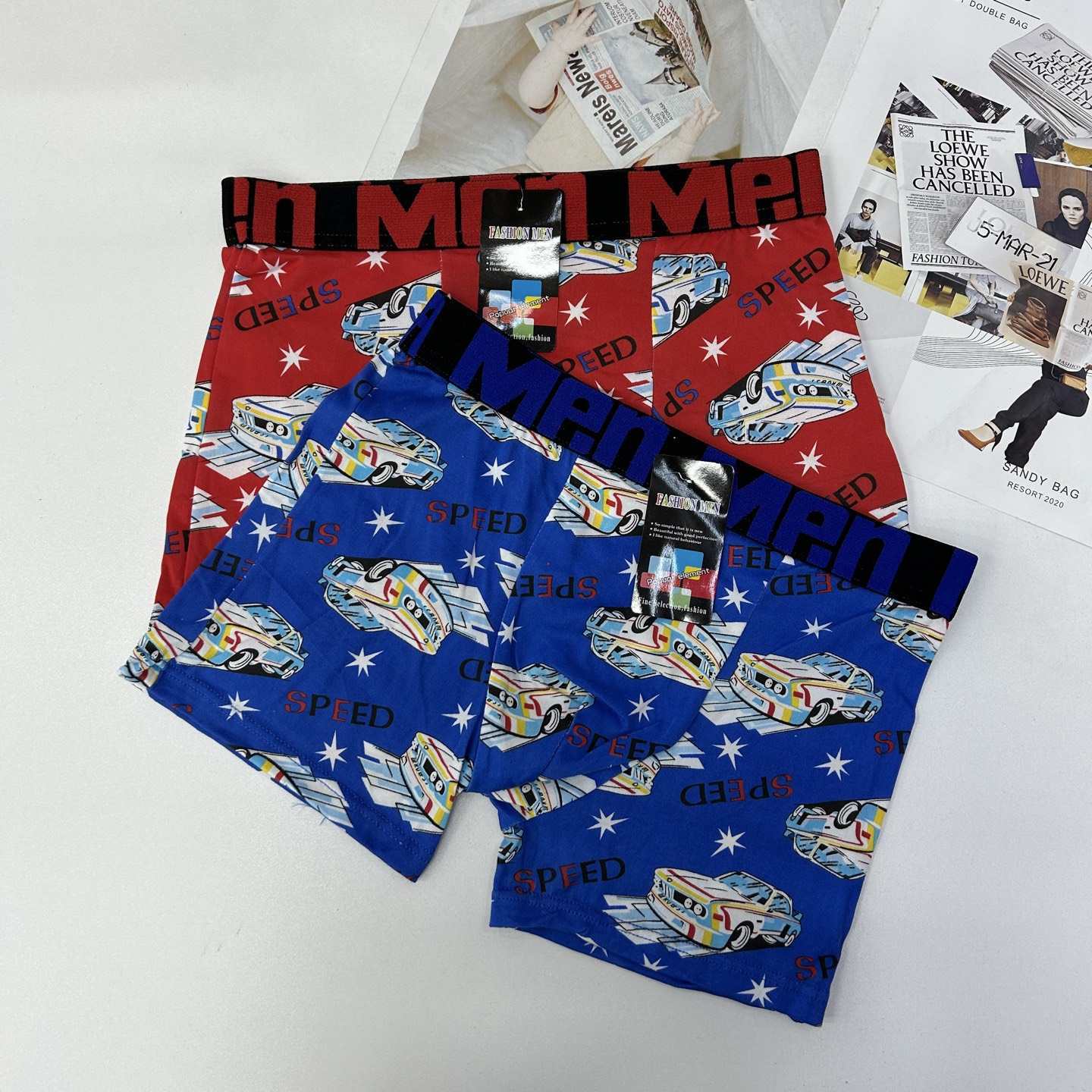 DD-0030-5# 30-head men's underwear for export to the Middle East and Africa. Men's briefs are comfortable and breathable. Men's briefs are printed. Men's briefs are QNI Application Scenario