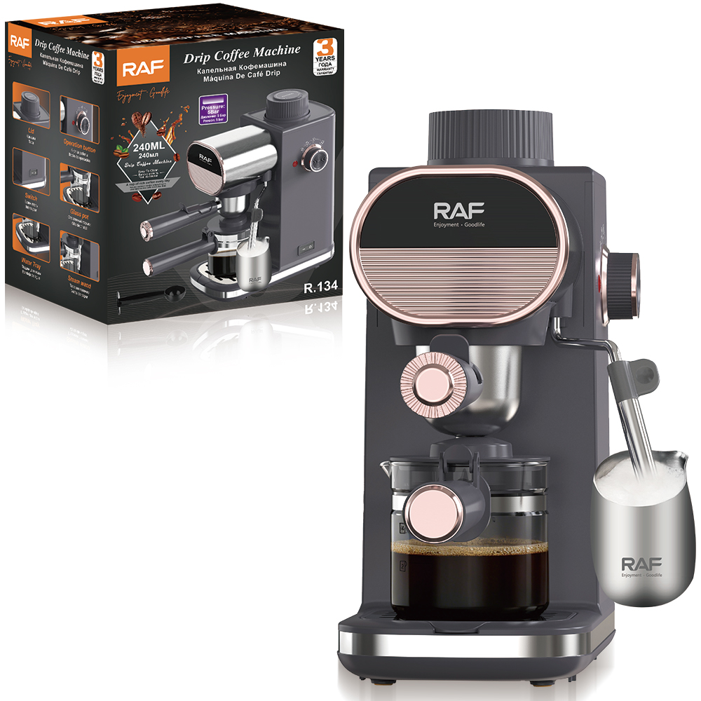 Fully automatic coffee machine, pure American coffee, American-style drip machine, commercial coffee grinder Application Scenario