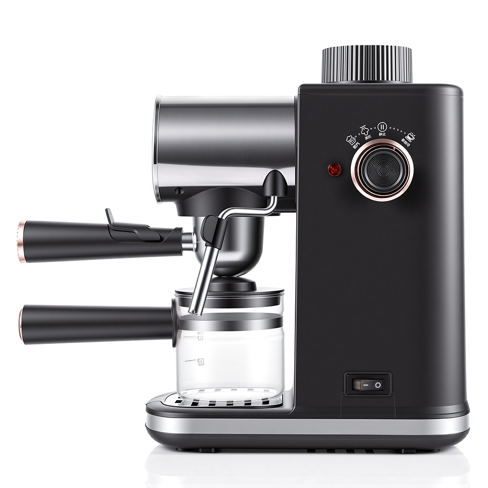 Fully automatic coffee machine, pure American coffee, American-style drip machine, commercial coffee grinder Item Picture