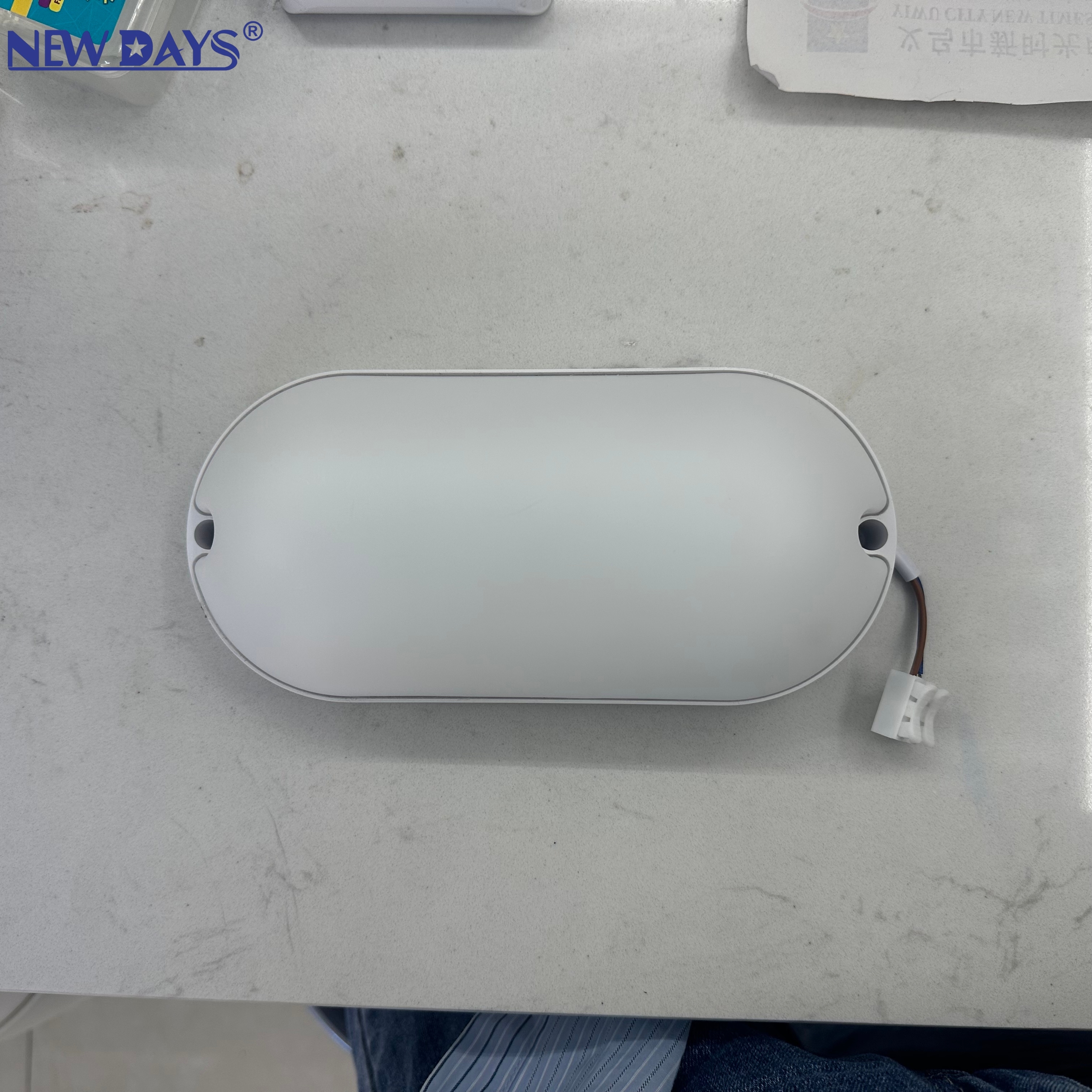 NEWDAYS brand cross-border new led moisture-proof lamp, outdoor waterproof wall lamp, energy-saving high-brightness lighting lamp, emergency camping lamp with battery inside, emergency camping lamp Application Scenario
