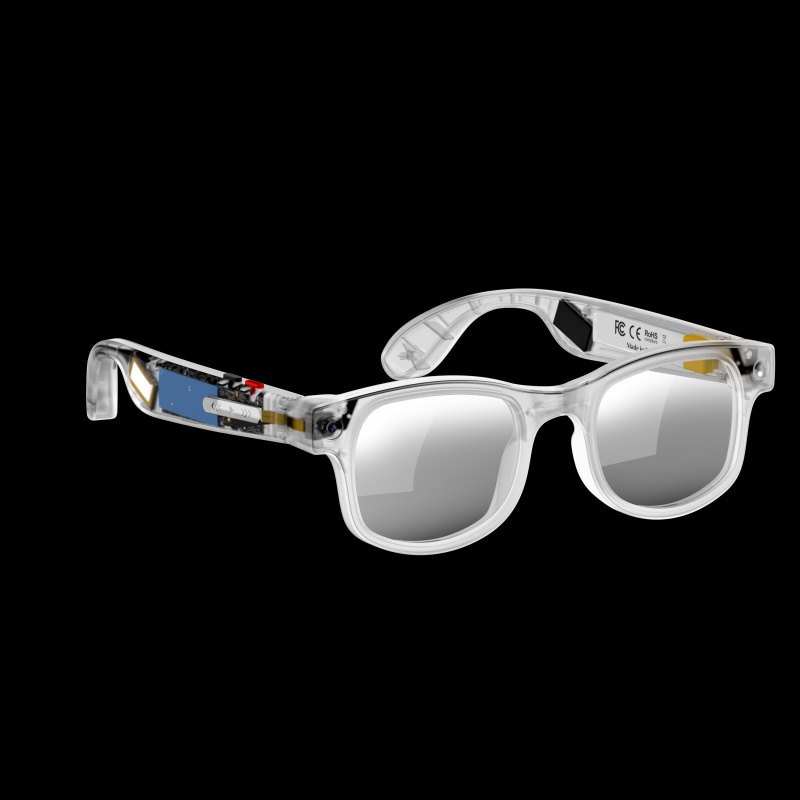AI smart shooting glasses, ai glasses translation, person recognition, video and audio recording, Bluetooth call, music playing glasses details Picture