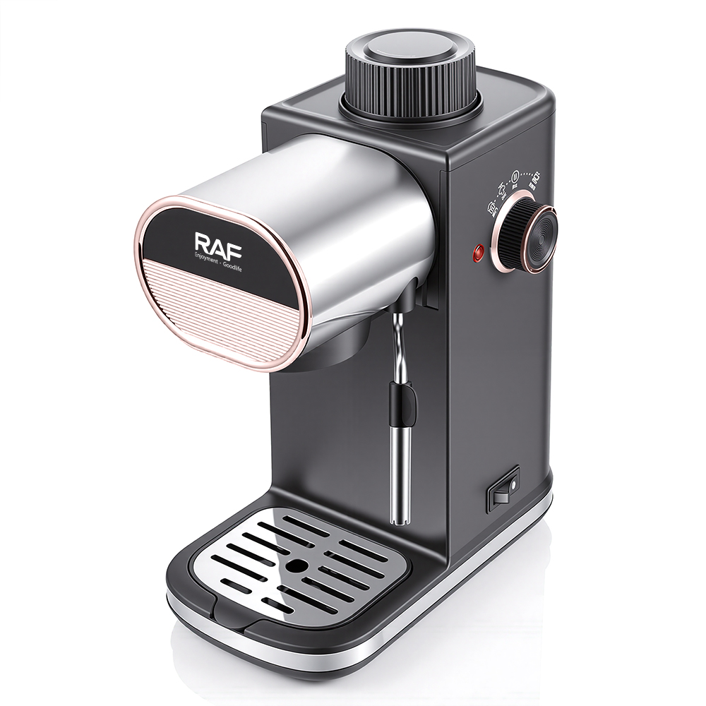 Fully automatic coffee machine, pure American coffee, American-style drip machine, commercial coffee grinder details Picture