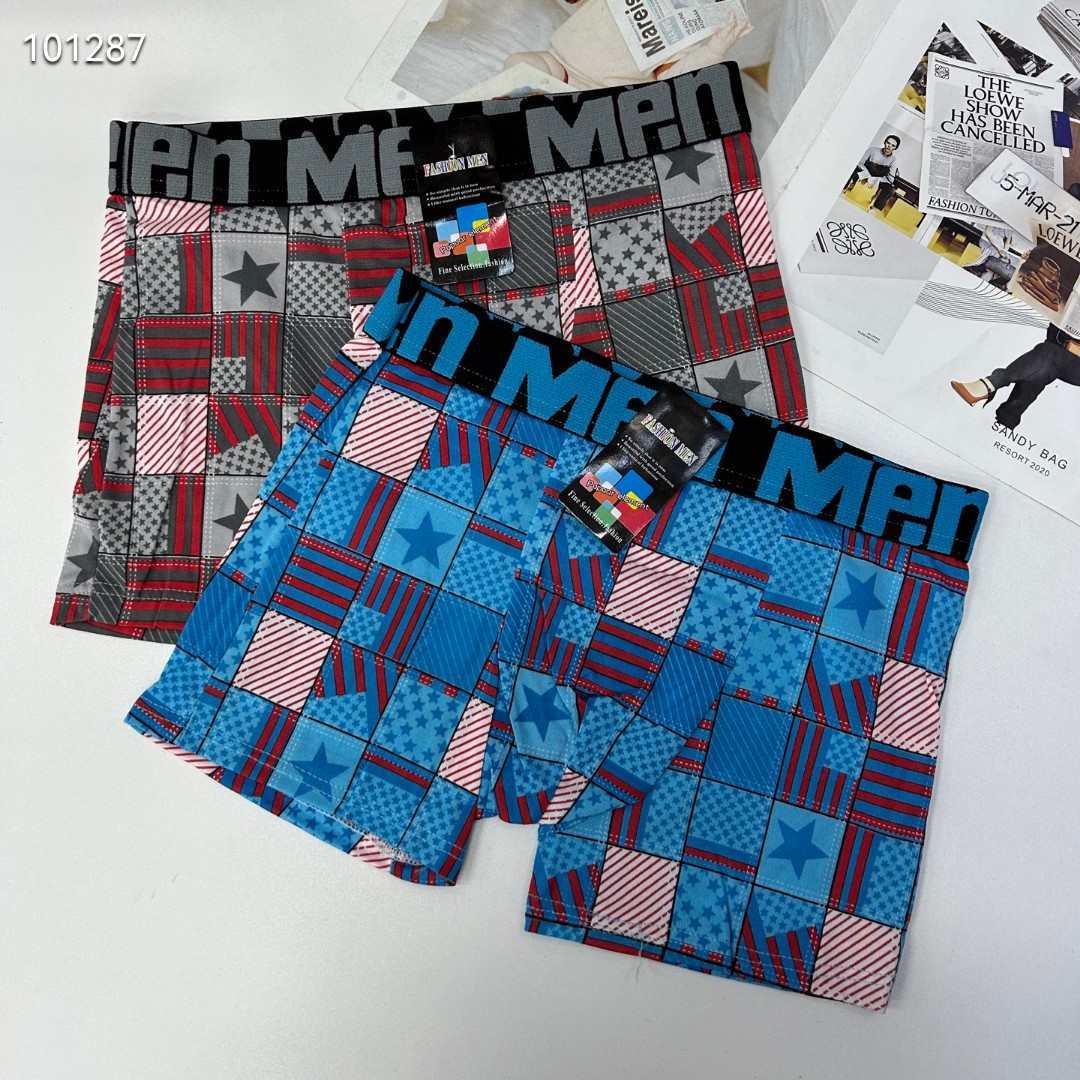 DD-0030-2# 30-head men's underwear for export to the Middle East and Africa. Men's briefs are comfortable and breathable. Men's briefs are printed. Men's QNI details Picture