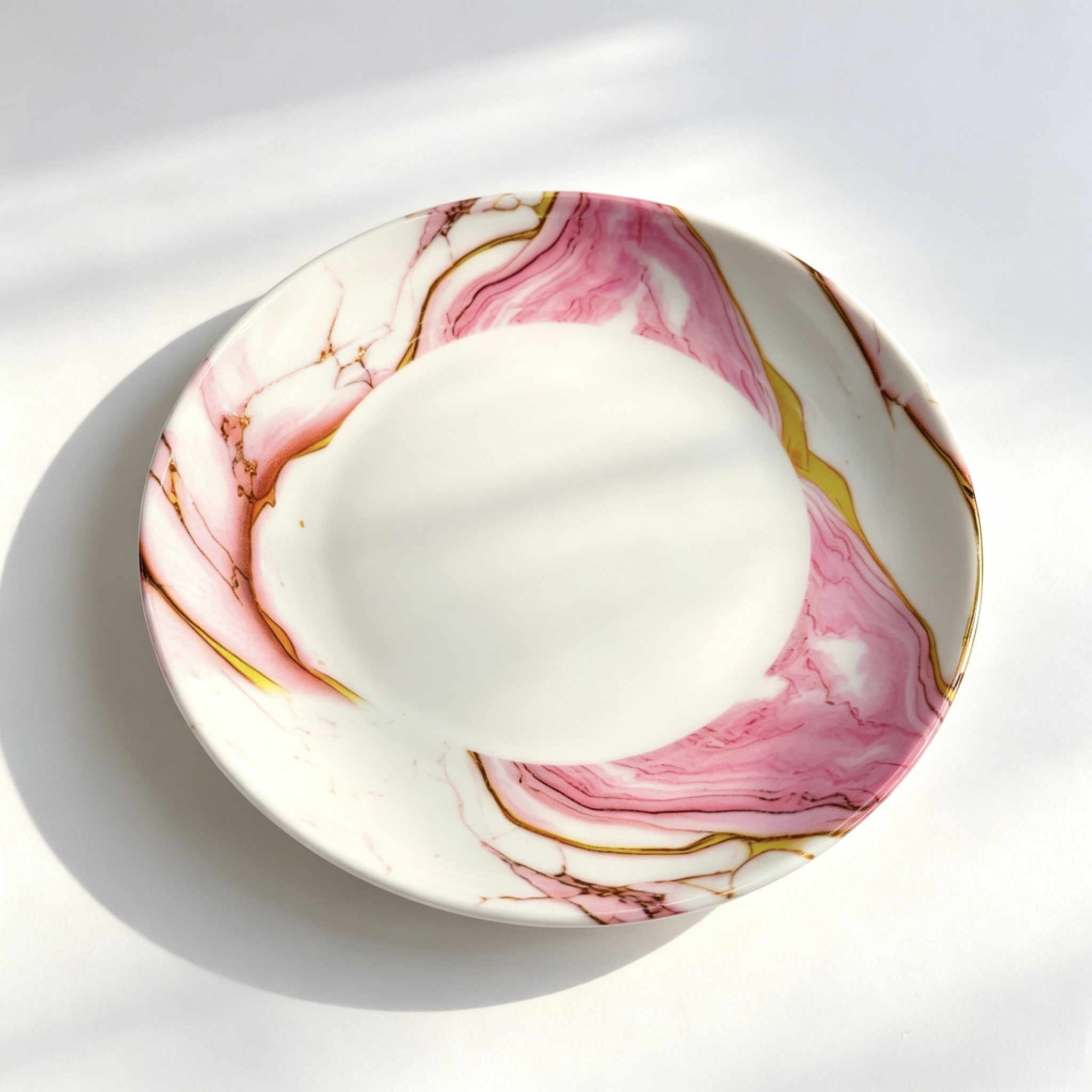 Melamine patterned rice noodle plate, commercial hot pot, barbecue and breakfast shop plate, imitation porcelain rectangular plate, fast food plate thickened Specification image