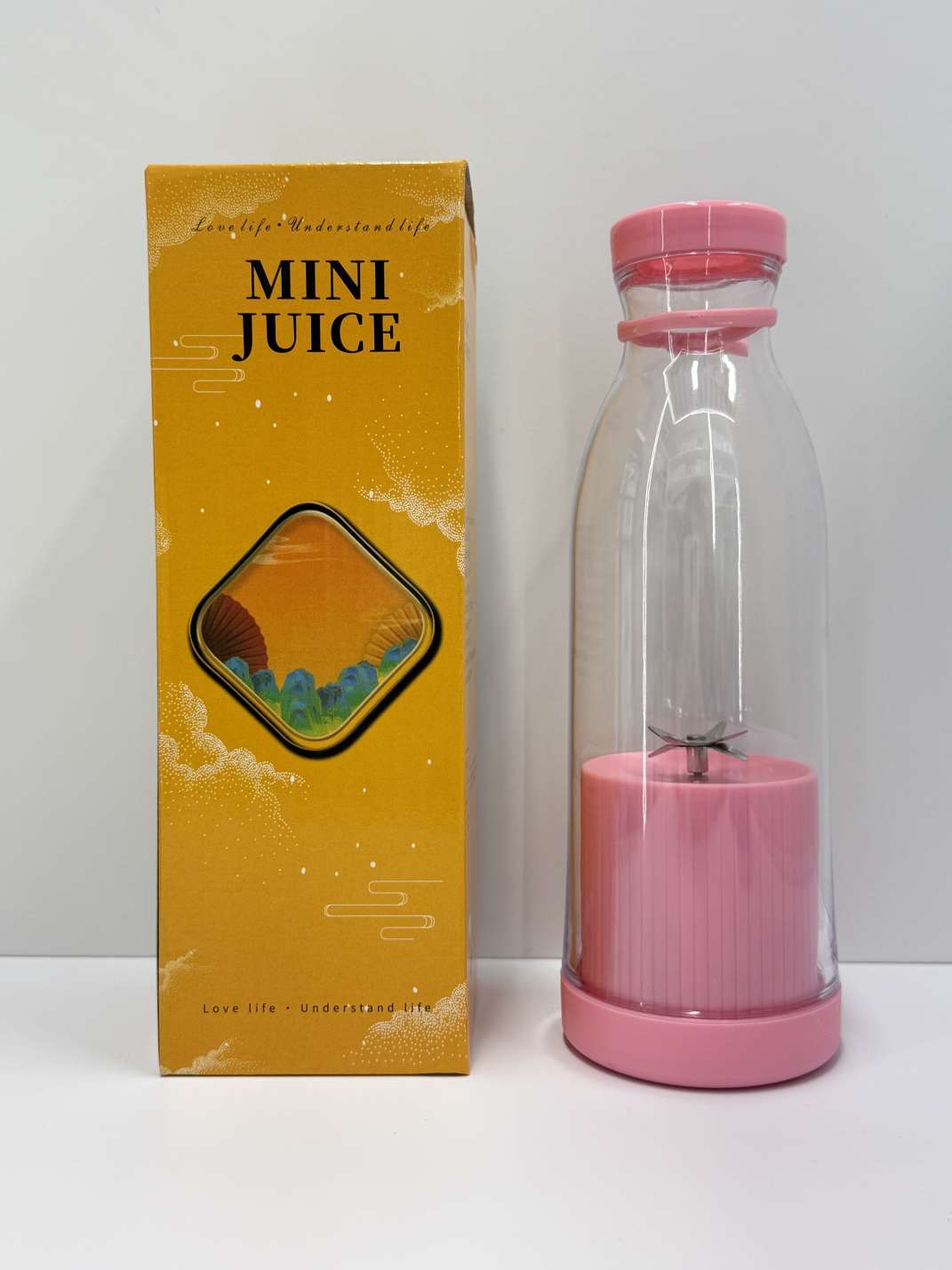 Portable juicer, blender, fruit juice mixer details Picture
