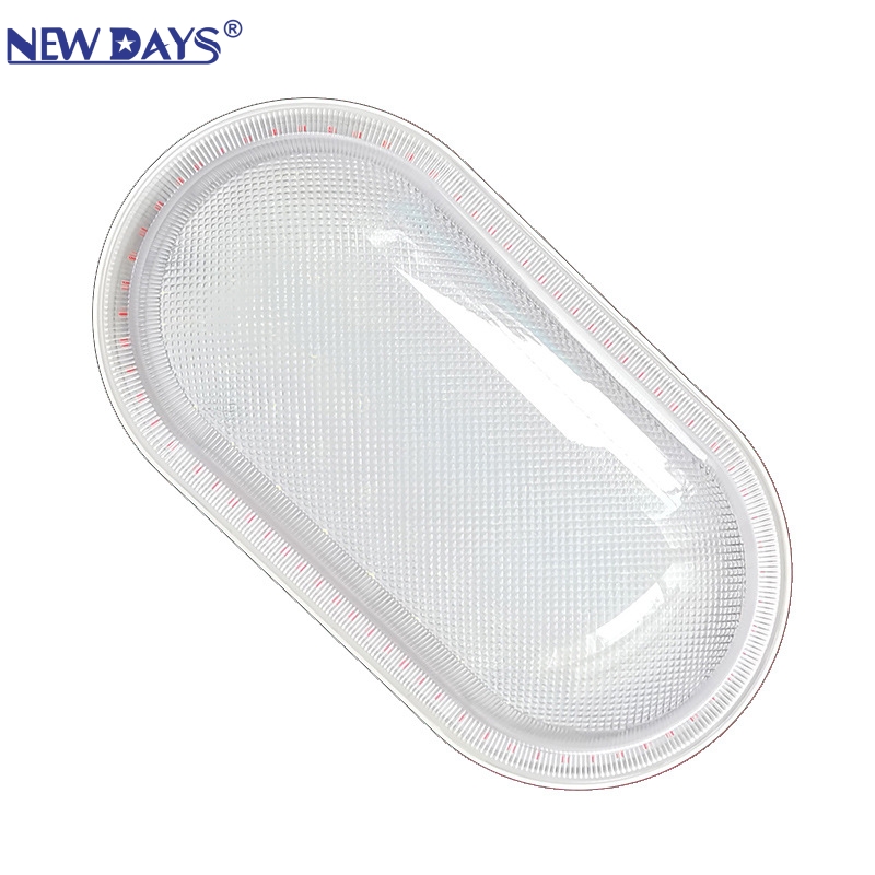 NEWDAYS brand cross-border new LED color moisture-proof lamps, outdoor waterproof, moisture-proof and dust-proof, indoor and outdoor corridor wall lamps, high-brightness ceiling lamps, garden lamps, outdoor