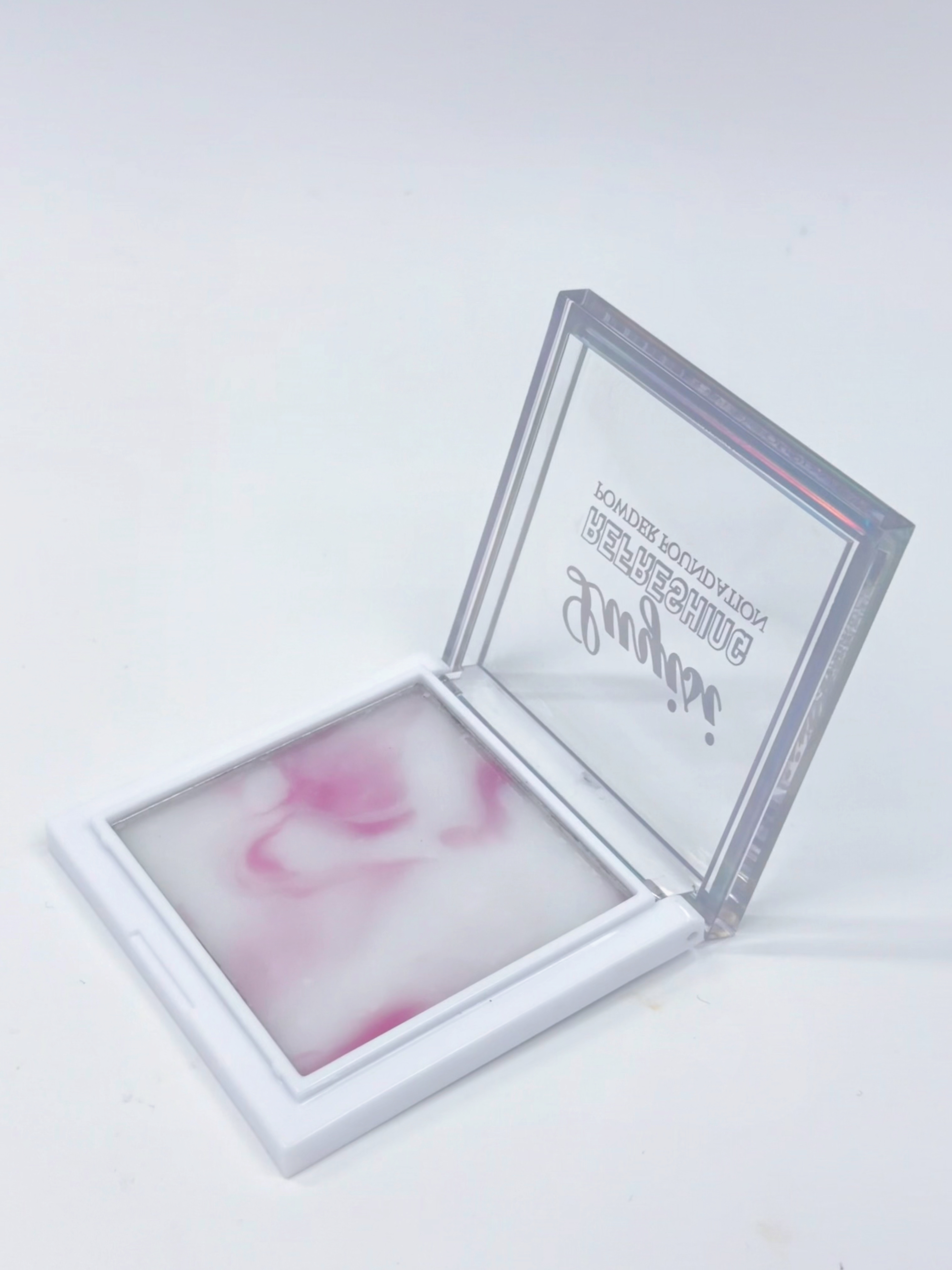 Cross-border IHUDABEAUTYI powder-free setting cool powder compact with fine powder texture, professional makeup export Item Picture