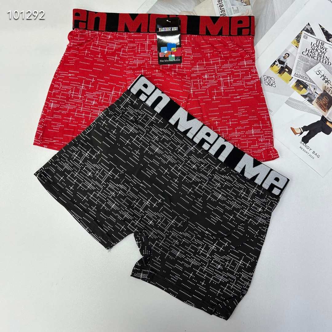 DD-0030-8# 30-head men's underwear for export to the Middle East and Africa. Men's briefs are comfortable and breathable. Men's briefs are printed. Men's briefs are QNI Application Scenario