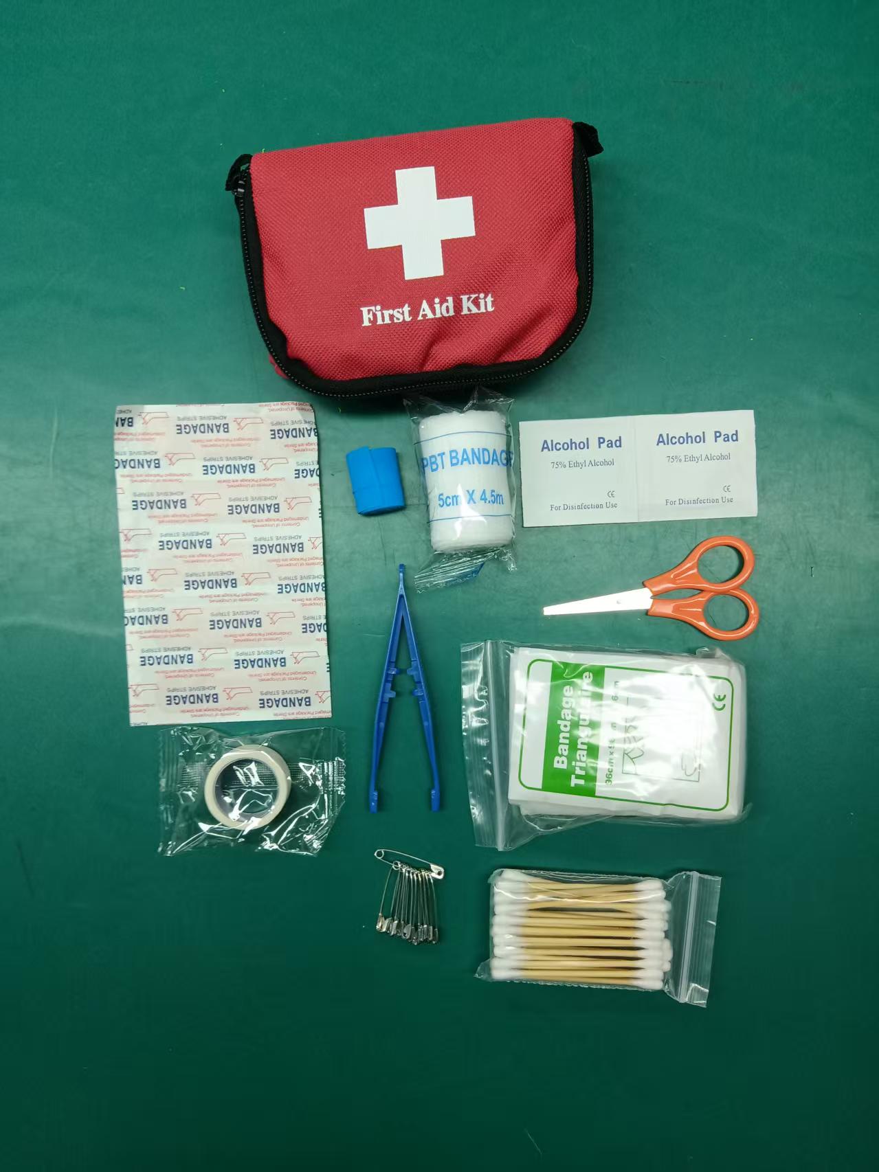 家用便携随身急救包汽车应急包车载应急救援包户外运动自驾用品收纳包