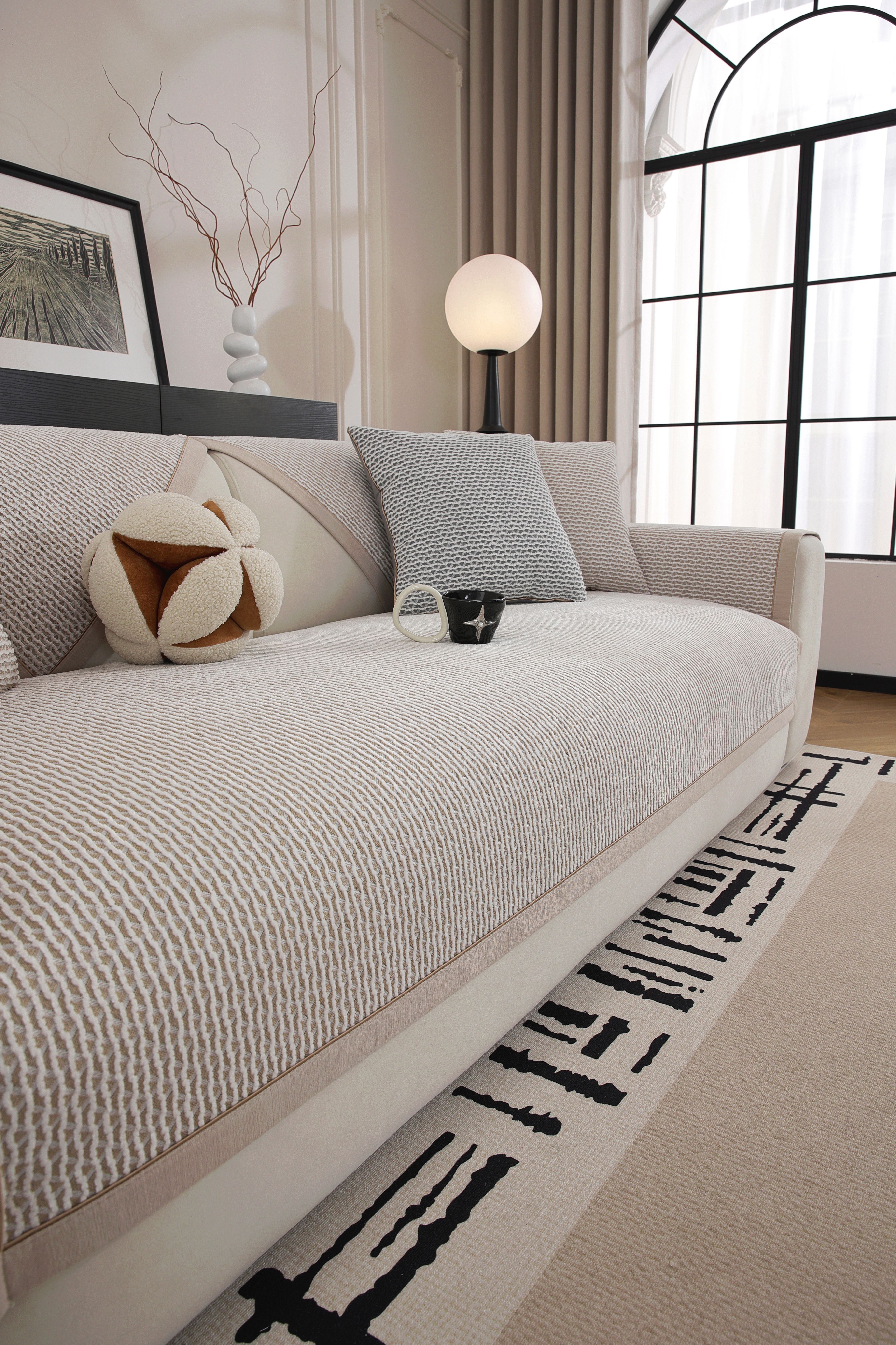 Simple sofa cushions, all-season universal, anti-slip, direct sales from foreign trade factory, sofa covers with sofa towels. 150837556 details Picture