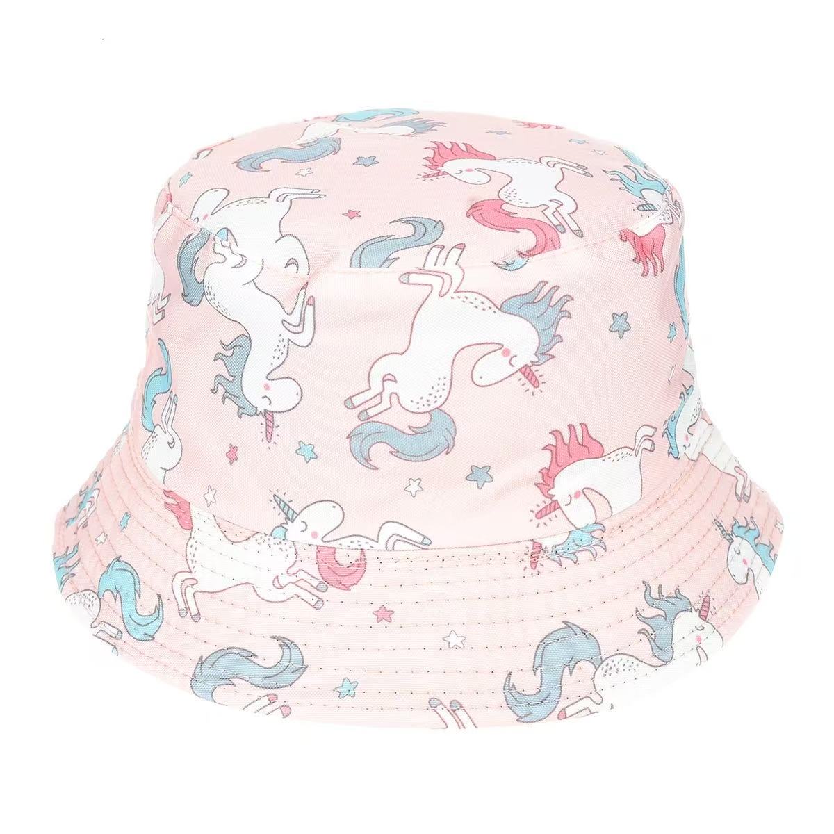 Sombrero de pescador de doble cara cuatro estaciones general color impresión sarga top plano pequeño perfume viento moda versátil sombreado cuenca sombrero maré