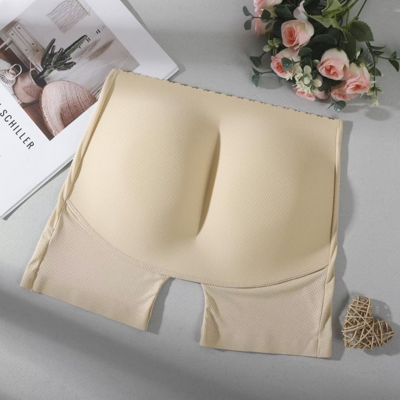 High-quality buttock lifting pants, women's peach buttock cushion, seamless false buttocks, buttock shaping, waist-cinching and belt-tightening inner pants details Picture