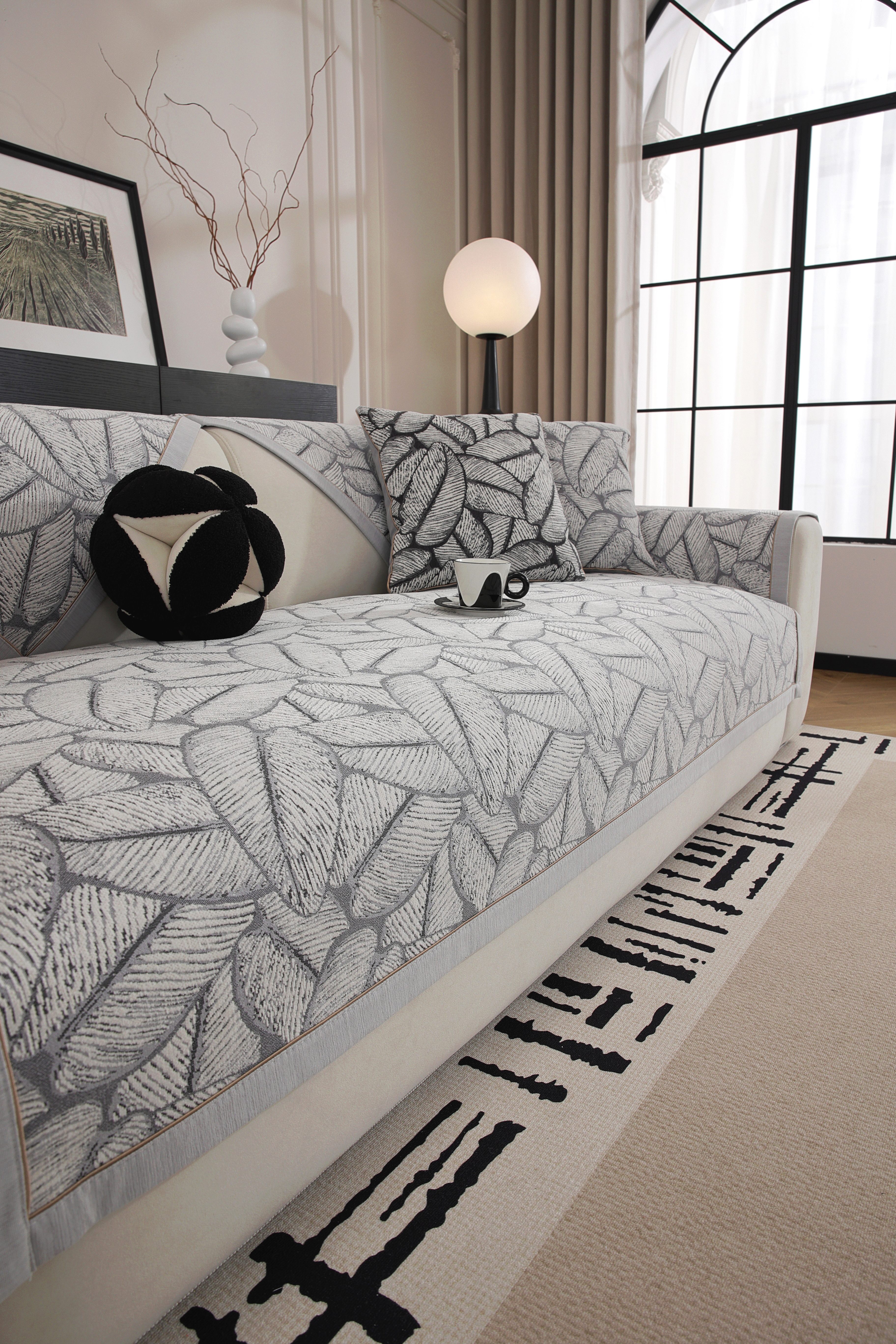Simple sofa cushions, all-season universal, anti-slip, direct sales from foreign trade factory, sofa covers with sofa towels, 143958584