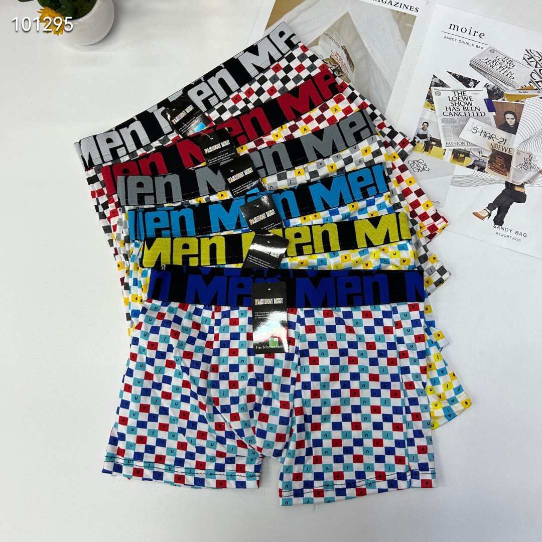 DD-0030-48# men's underwear for export, milk silk briefs, printed underwear, Nana's best-selling men's underwear in Africa and South America, QNI Specification drawing