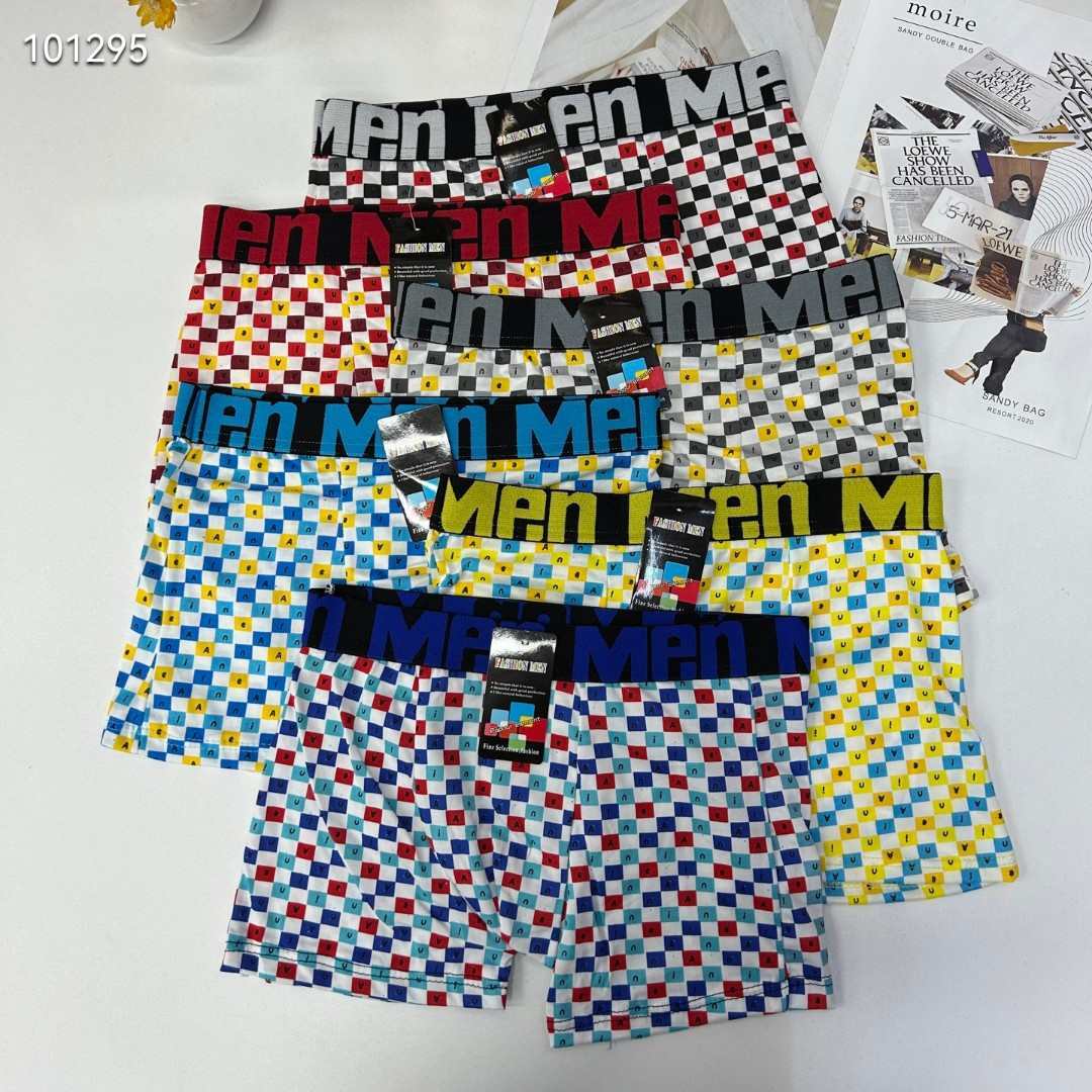 DD-0030-48# men's underwear for export, milk silk briefs, printed underwear, Nana's best-selling men's underwear in Africa and South America, QNI Item Picture
