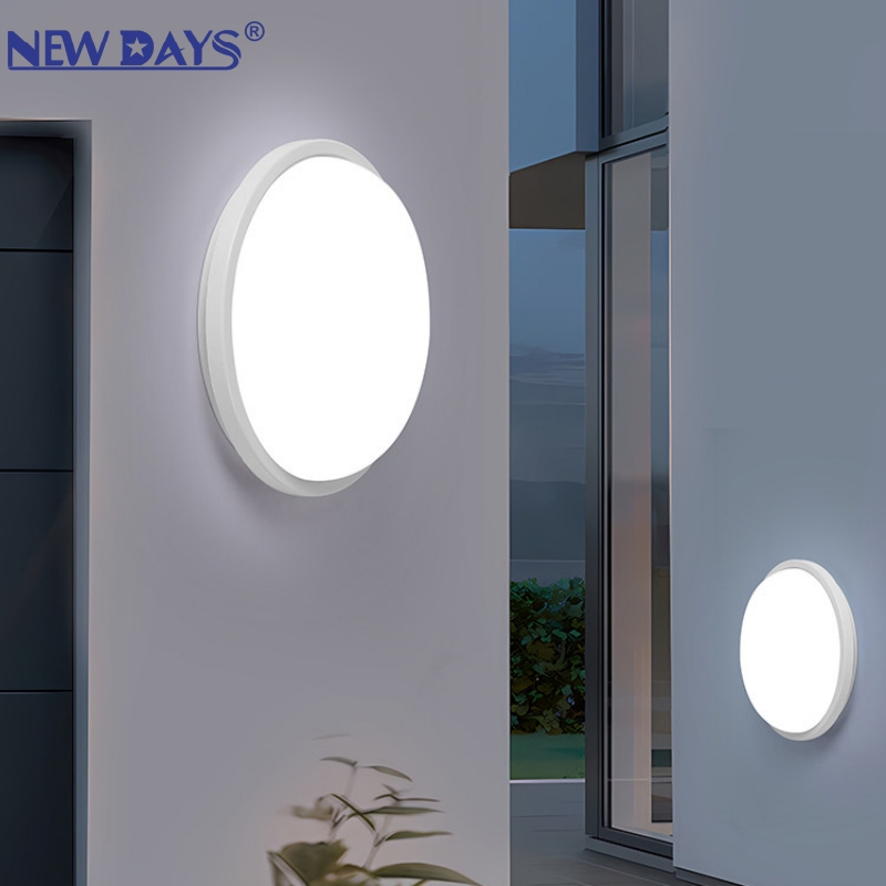 NEWDAYS brand cross-border new led moisture-proof wall lamps, waterproof and dustproof ceiling lamps, moisture-proof lamps, indoor corridor lamps, energy-saving high-brightness lighting lamps, garden lamps and outdoor lamps Application Scenario
