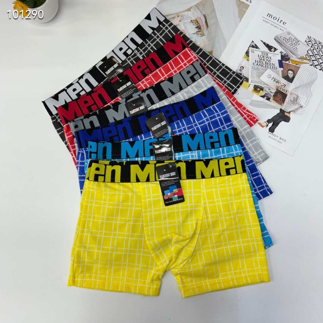 DD-0030-6# men's underwear for export, milk silk briefs, printed underwear, Nana's best-selling men's underwear in Africa and South America, QNI Specification drawing